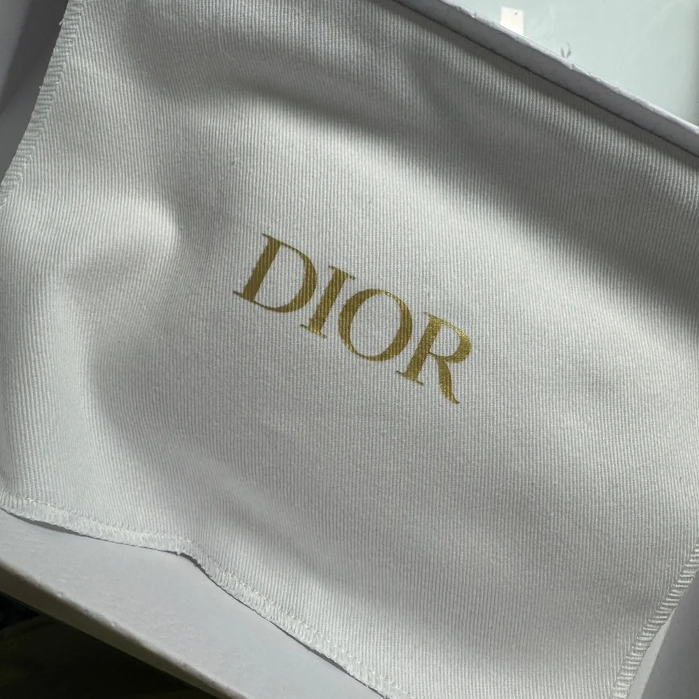 Dior Caro Hibiscus Wallet